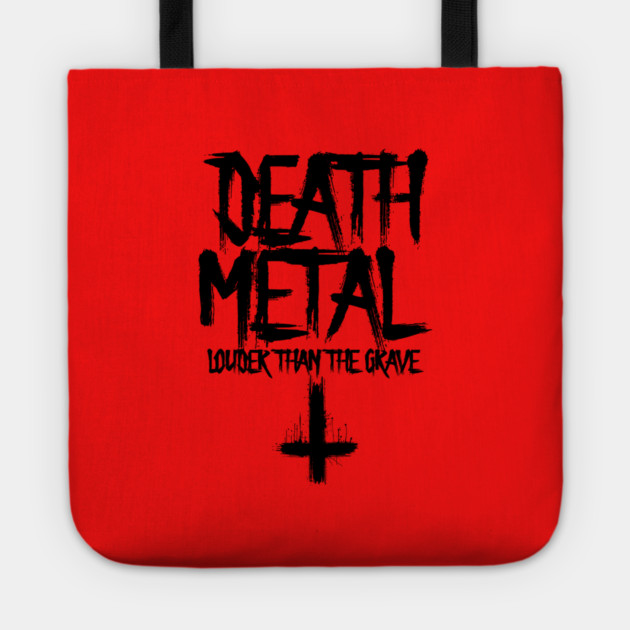 DEATH METAL Tote by Fabrik