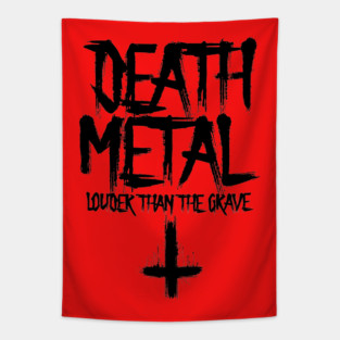 DEATH METAL Tapestry