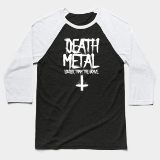DEATH METAL Baseball T-Shirt