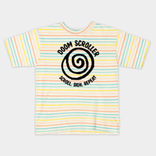 DOOM SCROLLER Kids T-Shirt