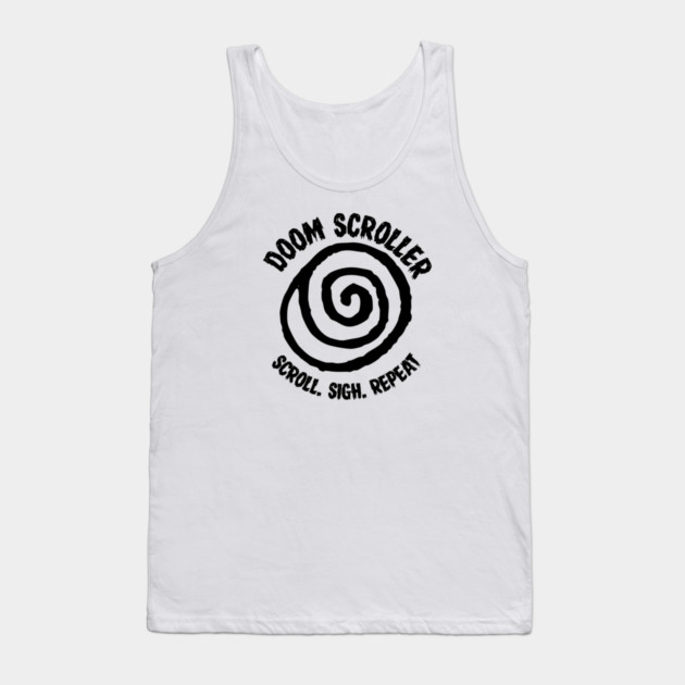 DOOM SCROLLER Tank Top by Fabrik
