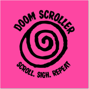DOOM SCROLLER Posters and Art