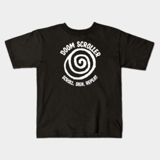 DOOM SCROLLER Kids T-Shirt