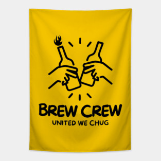 BREW CREW Tapestry
