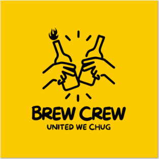 BREW CREW Posters and Art