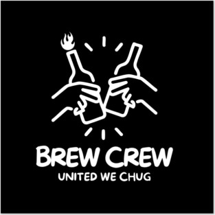 BREW CREW Posters and Art