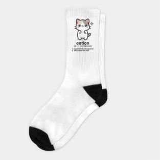 Cation - the cutest ion ever Socks