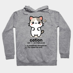 Cation - the cutest ion ever Hoodie