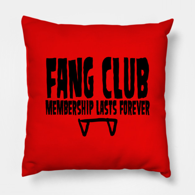 FANG CLUB Pillow by Fabrik