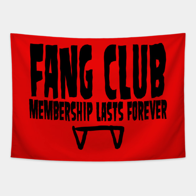 FANG CLUB Tapestry by Fabrik
