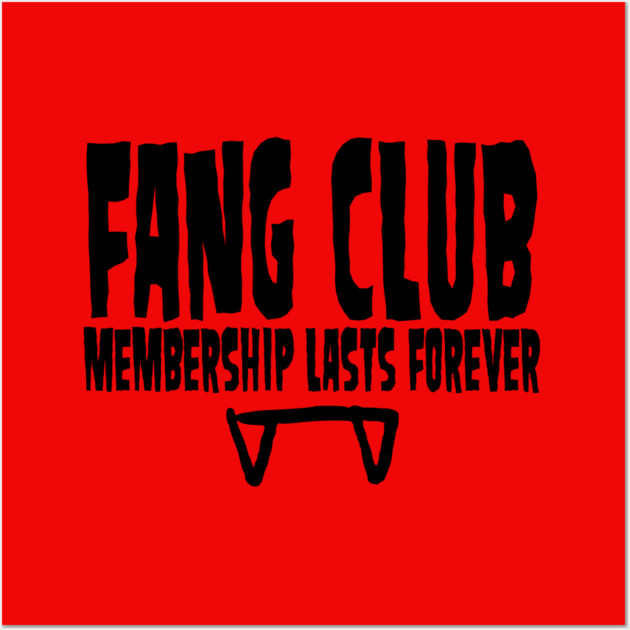 FANG CLUB Wall Art by Fabrik