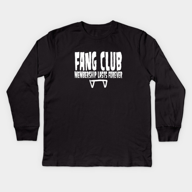 FANG CLUB Kids Long Sleeve T-Shirt by Fabrik