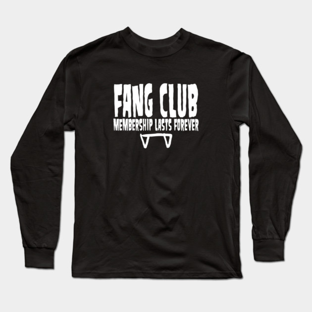 FANG CLUB Long Sleeve T-Shirt by Fabrik