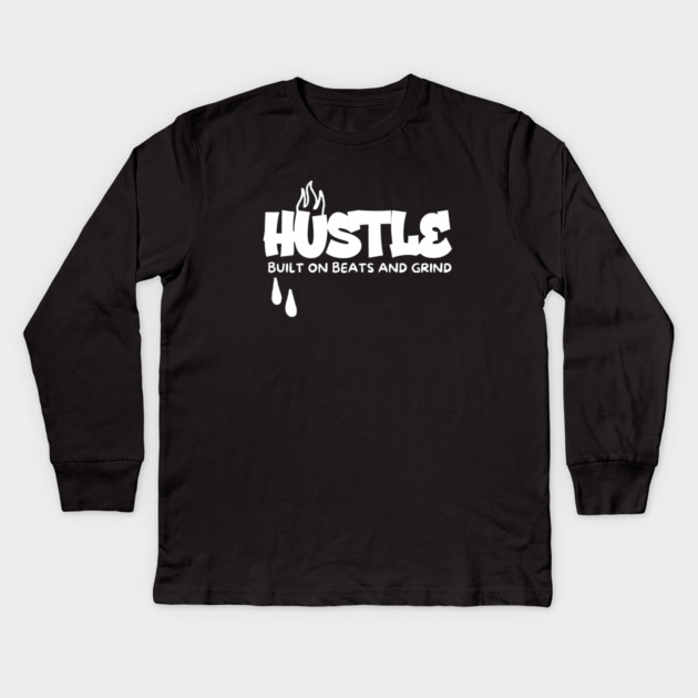 HUSTLE Kids Long Sleeve T-Shirt by Fabrik