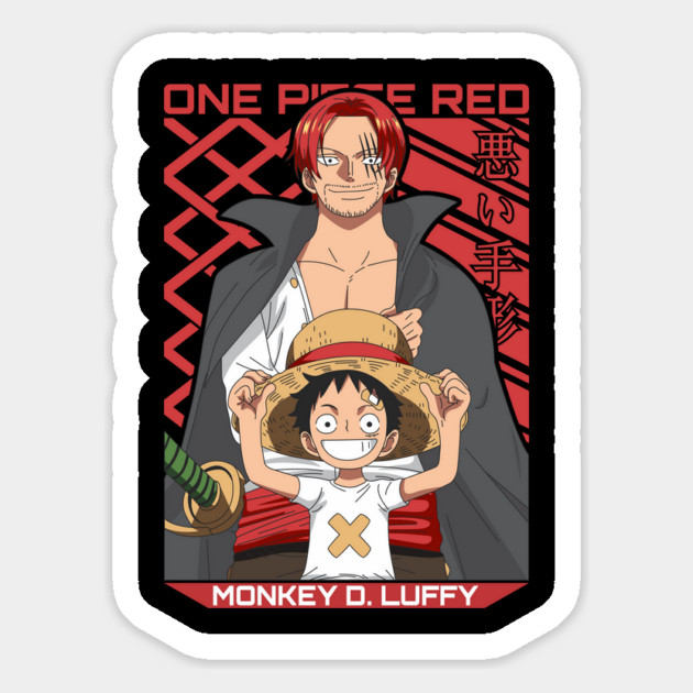 Shanks and Kid Luffy – One Piece Magnet by Otaku Vibes