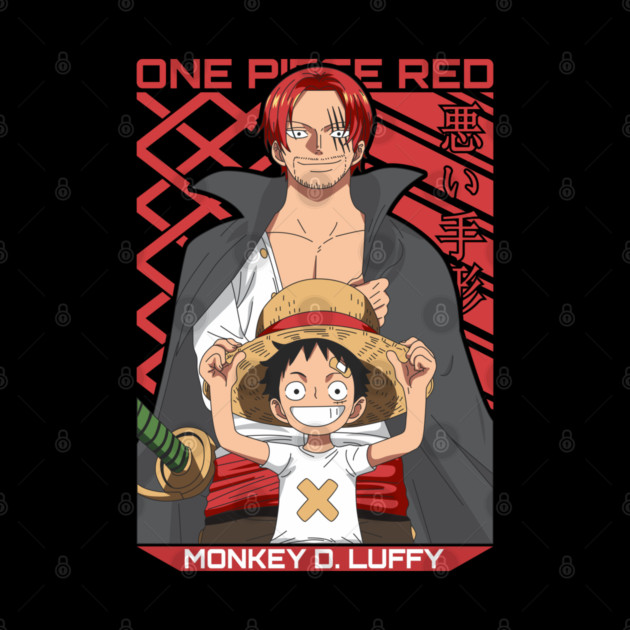 Shanks and Kid Luffy – One Piece by Otaku Vibes