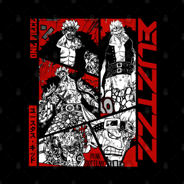 Eustass Kid Art – One Piece by Otaku Vibes