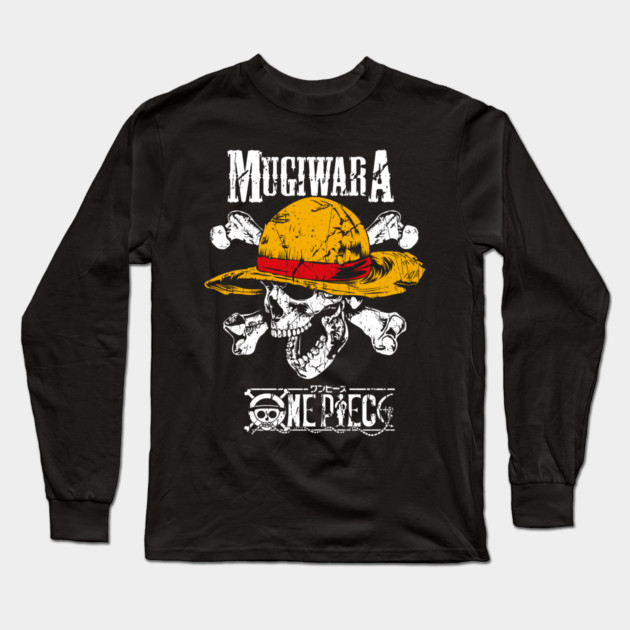 Mugiwara One Piece Cool Design Long Sleeve T-Shirt by Otaku Vibes