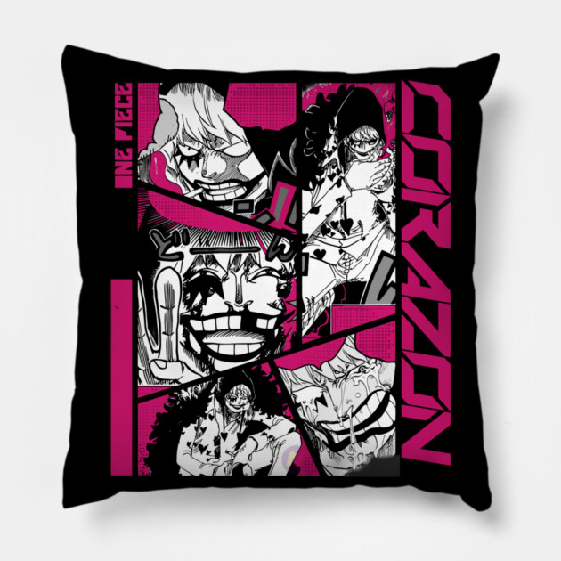 Corazon Law’s Hero – One Piece Pillow by Otaku Vibes