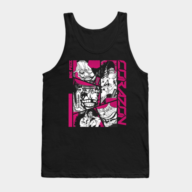 Corazon Law’s Hero – One Piece Tank Top by Otaku Vibes