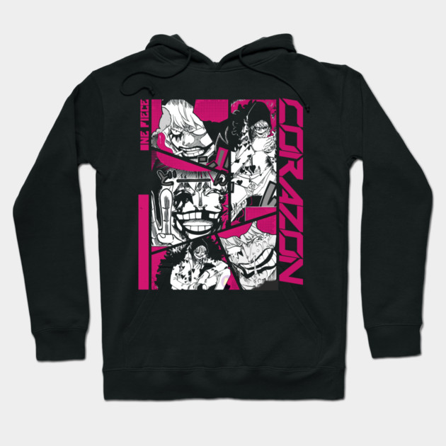 Corazon Law’s Hero – One Piece Hoodie by Otaku Vibes