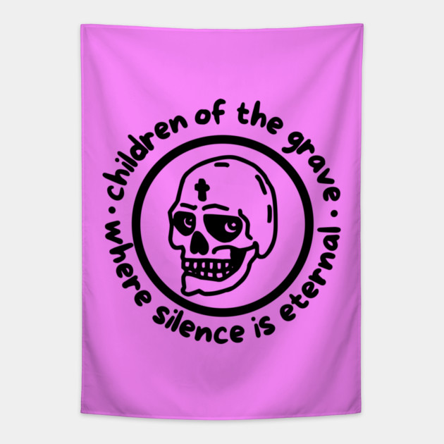 CHILDREN OF THE GRAVE Tapestry by Fabrik