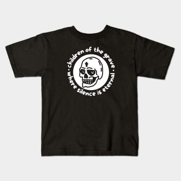 CHILDREN OF THE GRAVE Kids T-Shirt by Fabrik