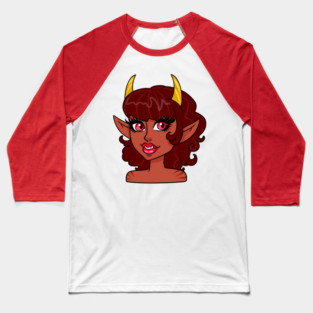 Ruby Eyed Succubus Baseball T-Shirt