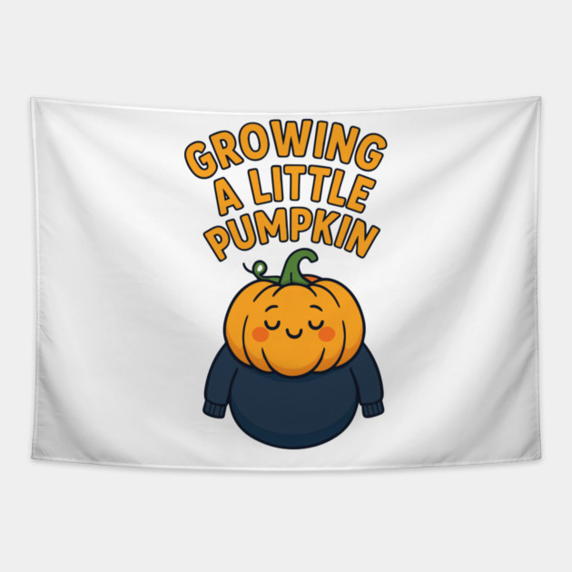 Growing A Little Pumpkin Tapestry by Customer's Store 1