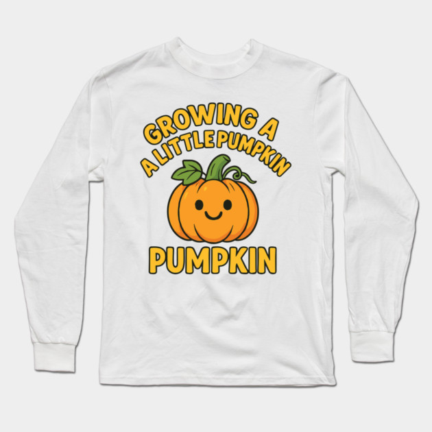 Little Pumpkin Pregnancy Long Sleeve T-Shirt by Customer's Store 1