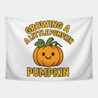 Little Pumpkin Pregnancy Tapestry