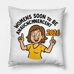 Womens Soon to Be Godmother 2026 Pillow