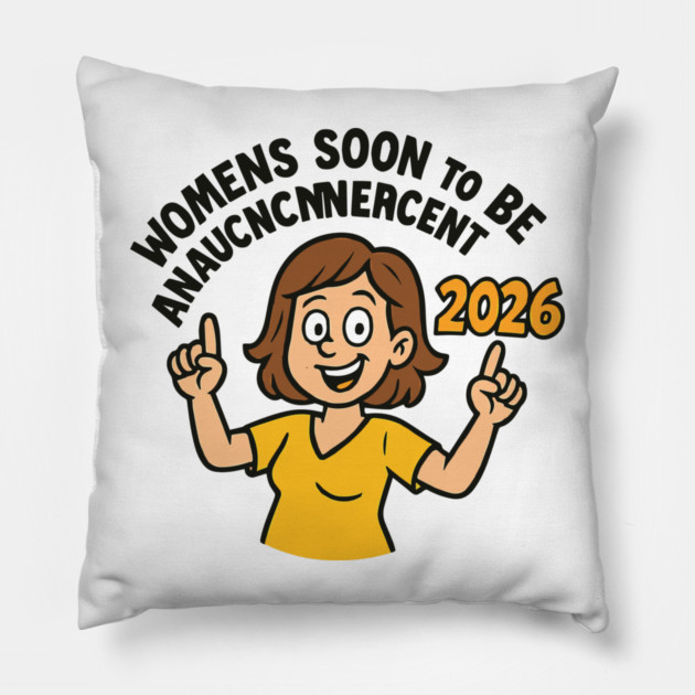Womens Soon to Be Godmother 2026 Pillow by Customer's Store 1