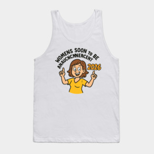 Womens Soon to Be Godmother 2026 Tank Top