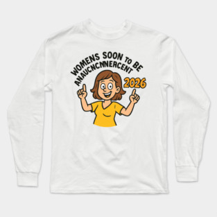 Womens Soon to Be Godmother 2026 Long Sleeve T-Shirt