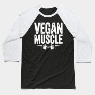 Vegan Muscle Baseball T-Shirt