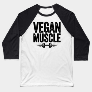 Vegan Muscle Baseball T-Shirt