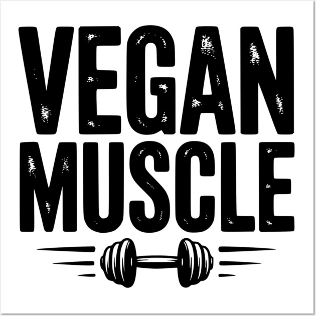 Vegan Muscle Wall Art by Frank Ring