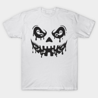 Melting Ghost Pumpkin Smile T-Shirt