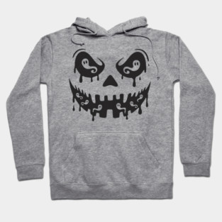 Melting Ghost Pumpkin Smile Hoodie