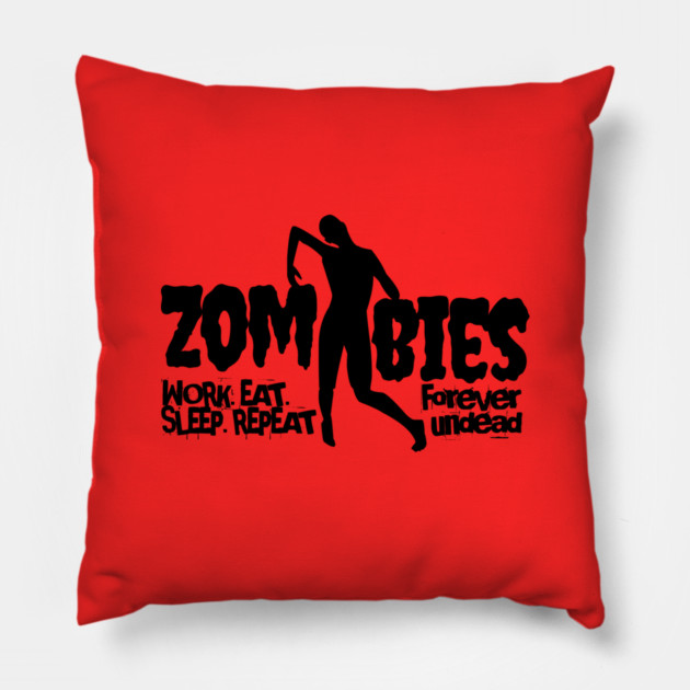 ZOMBIES Pillow by Fabrik