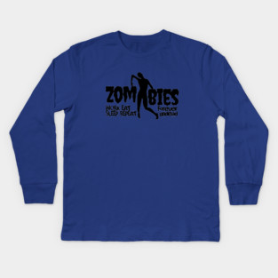 ZOMBIES Kids Long Sleeve T-Shirt