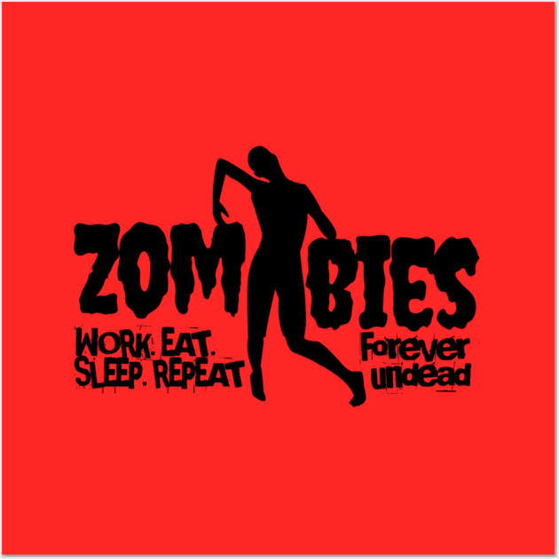 ZOMBIES Wall Art by Fabrik