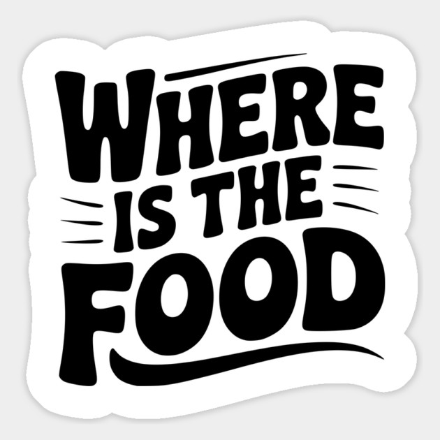 Where Is The Food Magnet by Frank Ring