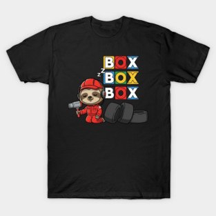 Pit Stop – Box Box Box Funny T-Shirt