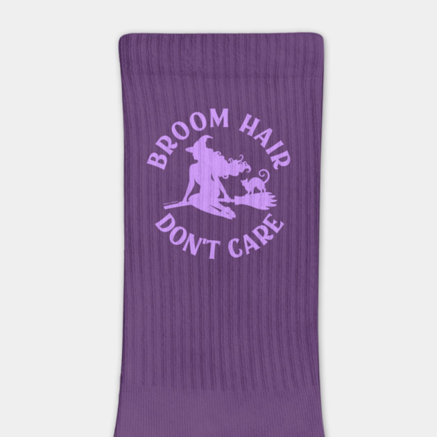 Lilac Broom Hair Don't Care Funny Pagan Wiccan Cheeky Witch® by Cheeky Witch