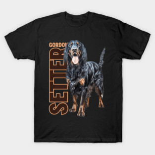 Gordon Setter Watercolor T-Shirt