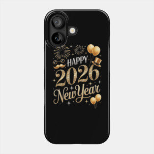 Happy-New-Year-2026 Phone Case
