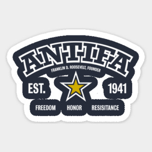 Team Antifa Sticker