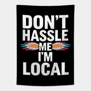 Indigenous people anti ice Tapestry